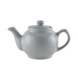 Mattgraue Teekanne für 6 Tassen, 1,1 L, 2. Wahl, von Price & Kensington, mit Deckel und Henkel, keramisch, stilvolles Design