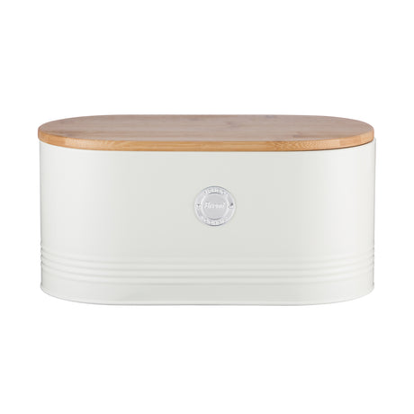 Brotkasten aus der Living Collection in Pastellcreme, 7,5 Liter, von Typhoon, mit Deckel und stilvollem Design