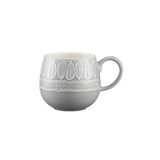 Organische Tasse von Mason Cash, naturfarbene Keramiktasse, 350 ml, zwei Designs mit natürlichem Look, langlebig und stilvoll.
