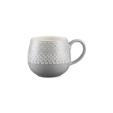Organische Tasse von Mason Cash in Naturtönen, 350 ml, zwei Designs, aus nachhaltigem Material, ideal für Kaffee oder Tee
