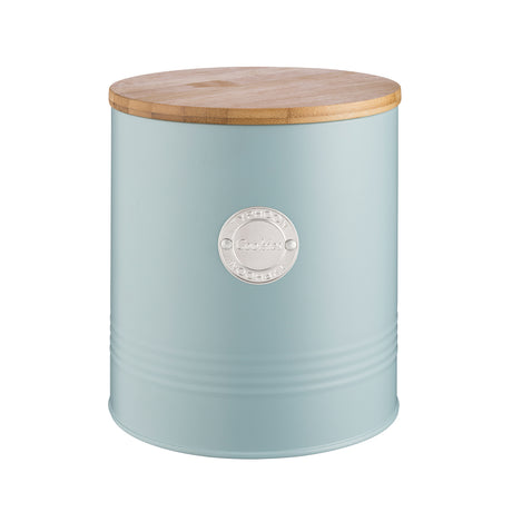 Blaue Living Collection Keksdose von Typhoon mit 3,4 Litern Fassungsvermögen, pastellblau, dekorative Aufbewahrungsdose