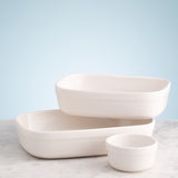Kleine rechteckige Auflaufform von Mason Cash, 1,4 Liter, in 2 Farben, ideal für Backofen und Ofengerichte