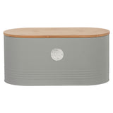 Brotkasten aus der Living Collection in Pastellgrau, 7,5 Liter, von Typhoon, mit abnehmbarem Deckel und stilvollem Design