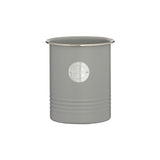 Pastellgrauer Utensilienbehälter von Typhoon, 1,7 Liter, 2. Wahl, ideal für Küchenorganisation und Aufbewahrung