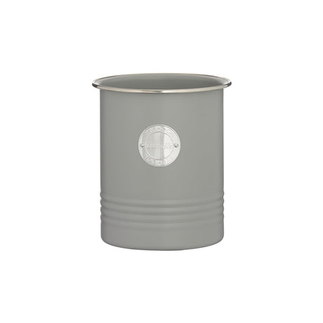 Pastellgrauer Utensilienbehälter von Typhoon, 1,7 Liter, 2. Wahl, ideal für Küchenorganisation und Aufbewahrung