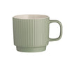 Mason Cash Tasse mit embossiertem Design, 350 ml in drei Farben, Keramiktasse für Kaffee oder Tee