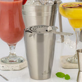 Viners Cocktail-Sieb aus Edelstahl zum Abseihen von Getränken, feine Maschen für klare Cocktails.