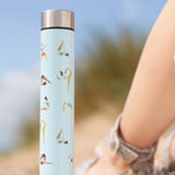 Trinkflasche PURE Slimline von Typhoon, 350 ml in zwei Farben, aus durchsichtigem Kunststoff mit Schraubverschluss und Tragegriff.