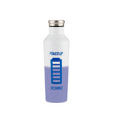 Bunte PURE Farbwechselflasche von Typhoon, Recharge, 800 ml, mit wechselndem Farbdesign, aus Kunststoff, auf einem weißen Hintergrund