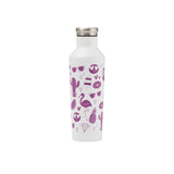 Bunte PURE Farbwechselflasche von Typhoon mit Emoji-Design, 800 ml Fassungsvermögen, aus Kunststoff, zeigt farbwechselnde Oberfläche