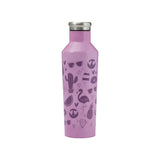Bunte PURE Farbwechselflasche von Typhoon mit Emoj-Design, 800 ml, aus Kunststoff, ideal für Getränke und unterwegs.