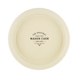 Mason Cash Heritage Pie-Form, 1,4 L, aus Keramik, rechteckige Backform für Kuchen und Tartes, weiß mit traditionellem Design