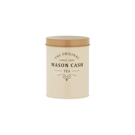 Mason Cash Heritage Vorratsdose für Tee, 1,3 Liter, aus Keramik mit Deckel, ideal für die Aufbewahrung von Teeblättern.