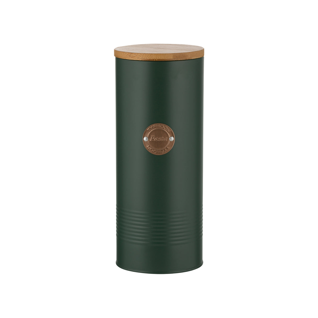 Dunkelgrüne Living Spaghettidose von Typhoon, 2,5 Liter, mit abgerundetem Deckel, im stilvollen Küchenaccessoire-Design