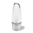 Cole & Mason Acryl-Edelstahl-Mühle MILSTON Salzmühle mit transparentem Gehäuse und Edelstahl-Deckel, für Gewürze und Salz.