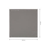 Vier runde FREEFORM Untersetzer DUO 4er-Set aus Silikon in modernem Design, ideal zum Schutz von Oberflächen.