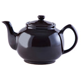 Klassische Teekanne von Price & Kensington, 1,5 l, rockingham braun, für 10 Tassen, aus Keramik, 2. Wahl, elegant und funktional