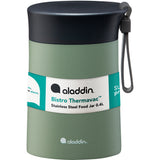 Aladdin Bistro Lunch-Thermobecher, 400ml, in 5 Farben, isolierter Edelstahlbecher mit Deckel, für heiße und kalte Getränke
