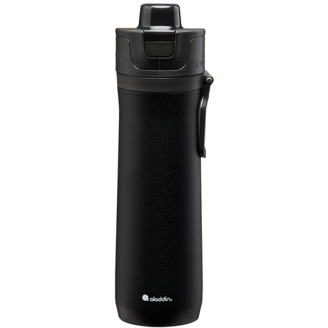 Sportliche Thermavac Trinkflasche von ALADDIN, 600 ml, in 5 Farben, mit robustem Edelstahlverschluss und rutschfestem Boden.