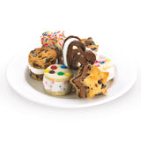 Mini Eiscreme-Sandwich Hersteller von CUISIPRO, 3er Set, zeigt die kleinen Formen zum Herstellen von Eiscreme-Sandwiches.