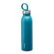 Aladdin chilled stainless steel water bottle in petrol blue, 550 ml, with a sleek, insulated design for cold drinks.