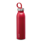Aladdin Chilled Isolierflasche aus Edelstahl, 550 ml, Kirsch-Rot, für heiße und kalte Getränke, langlebig und auslaufsicher.