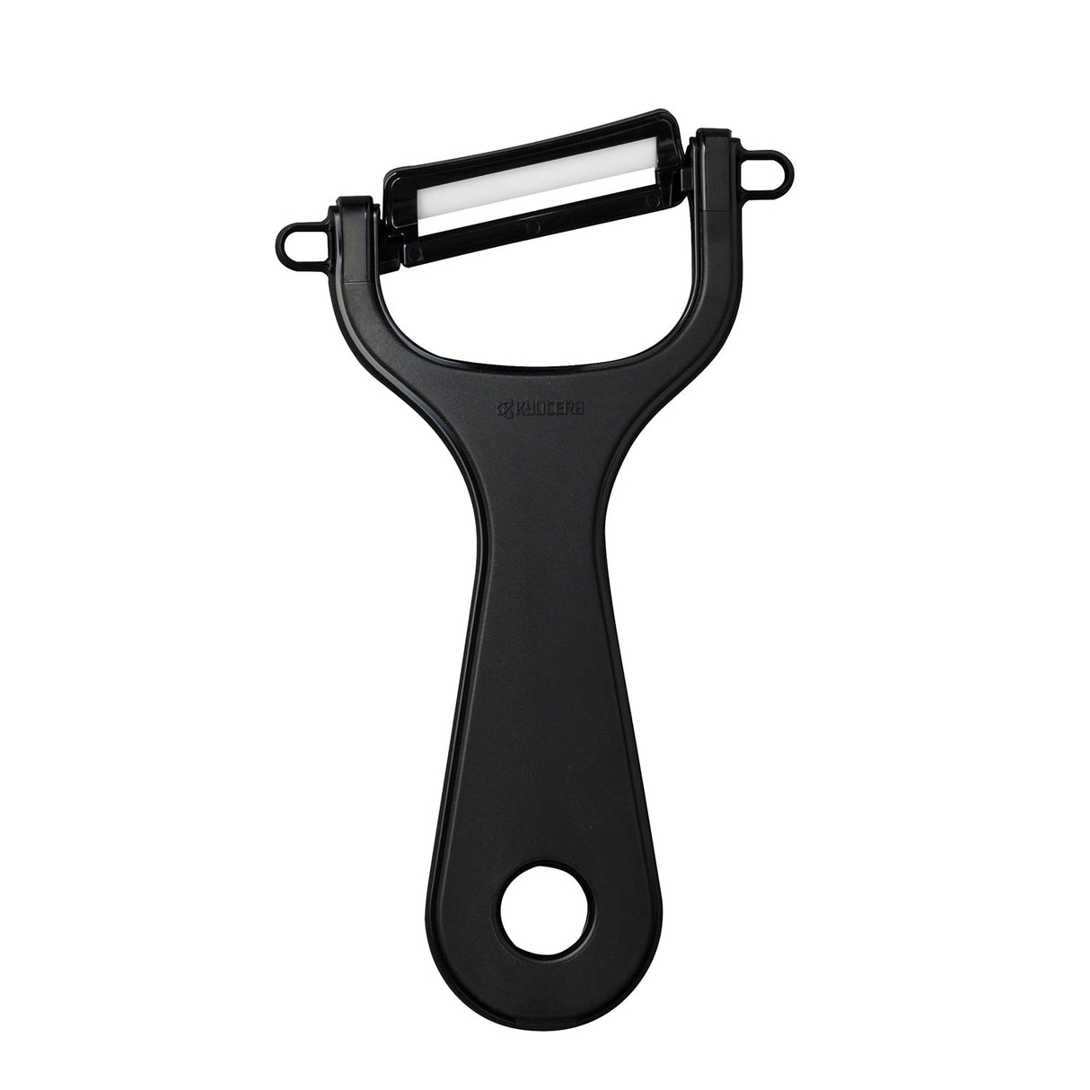 Kyocera Keramikschäler mit Softtouch-Griff, 4 cm Klinge, 2. Wahl, Verpackung beschädigt