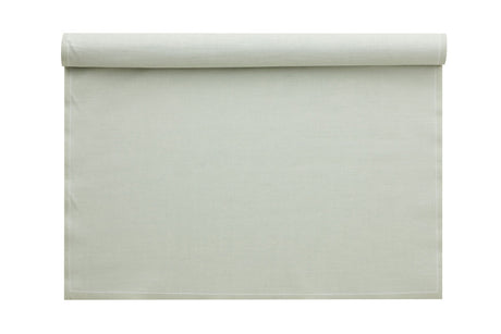Wassergrüne Servietten und Tischset von MY DRAP, in 3 Varianten, detailreiche Textur und frisches Design sichtbar