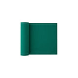 Servietten und Tischset in Caribbean Green von MY DRAP, vier Varianten, detailreiche Textur und frisches Design sichtbar
