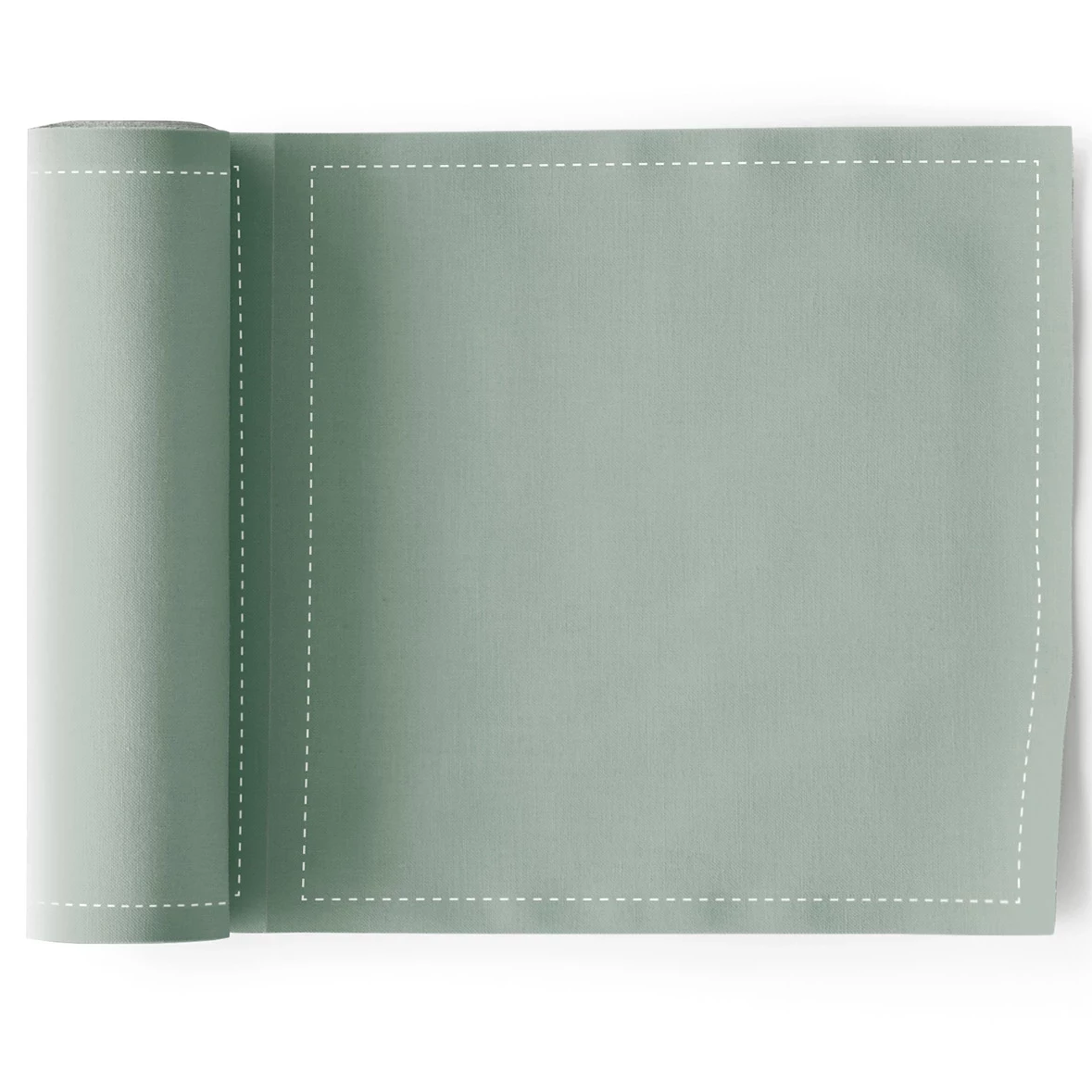 Grünes Water Green Servietten und Tischset von MY DRAP, mit drei Varianten, detailreiche Textur und modernes Design.