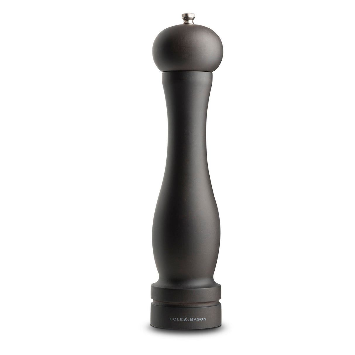 Manuelle Salzmühle Cole & Mason CAPSTAN aus Buchenholz, 31,5 cm, mit handbetriebenem Mahlwerk und stilvollem Design
