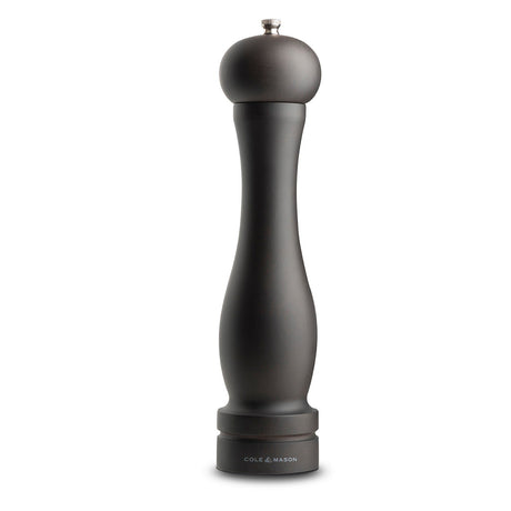 Manuelle Salzmühle Cole & Mason CAPSTAN aus Buchenholz, 31,5 cm, mit handbetriebenem Mahlwerk und stilvollem Design